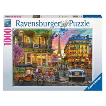 Puzzle 1000 db - Párizs reggel kép