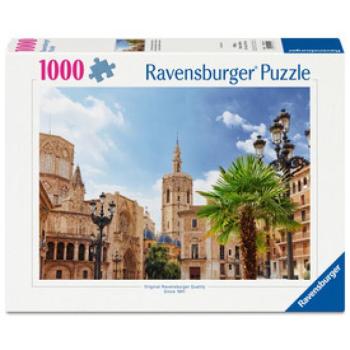 Puzzle 1000 db - Szent Mária tér, Valencia kép