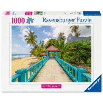 Puzzle 1000 db - Színes híd Malajziában kép