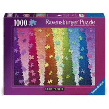 Puzzle 1000 db - Színkavalkád kép