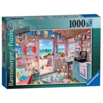 Puzzle 1000 db - Tengerparti házikó kép