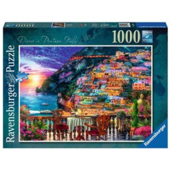 Puzzle 1000 db - Vacsora Positanóban kép