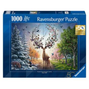 Puzzle 1000 db - Varázslatos szarvas kép