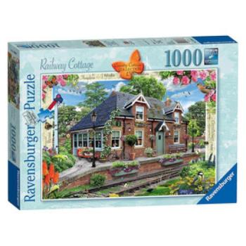 Puzzle 1000 db - Vidéki házikó kép