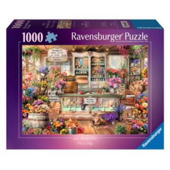 Puzzle 1000 db - Virágbolt kép