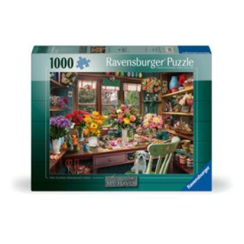 Puzzle 1000 db - Virágkötő műhely kép
