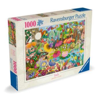 Puzzle 1000 db - Virágos kert kép