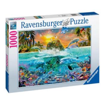 Puzzle 1000 db - Vízalatti sziget kép