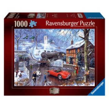 Puzzle 1000 db - Vonatállomás kép