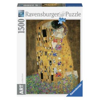 Puzzle 1500 db - Klimt Csók kép