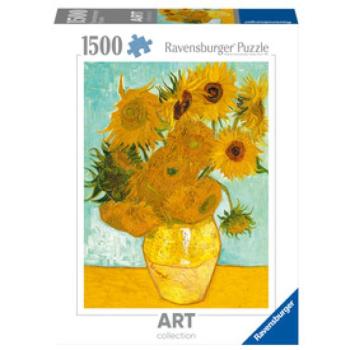 Puzzle 1500 db - Napraforgók kép