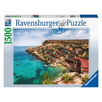 Puzzle 1500 db - Popeye falu, Málta kép