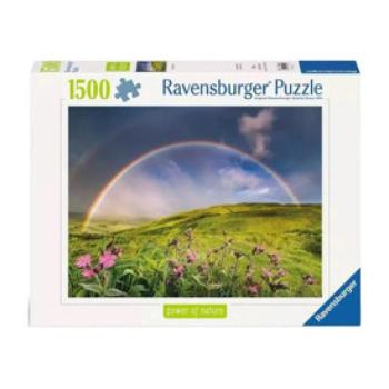 Puzzle 1500 db - Szivárvány kapu kép