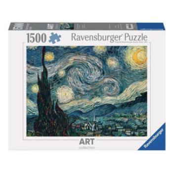 Puzzle 1500 db - Van Gogh:Csillagos éj kép