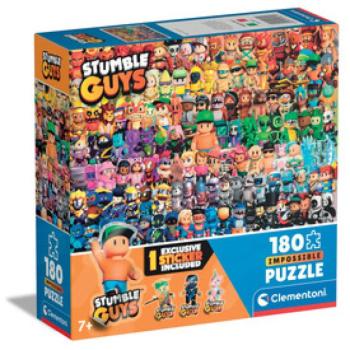 Puzzle 180 db - Stumble Guys lehetetlen puzzle kocka kép