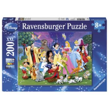 Puzzle 200 db - Disney kedvencek kép