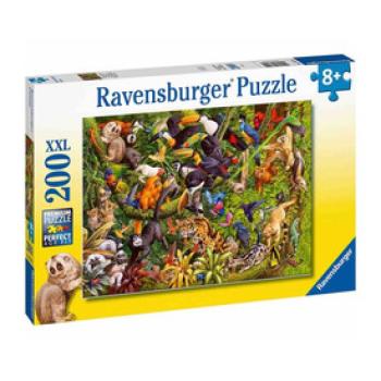 Puzzle 200 db - Színes dzsungel kép
