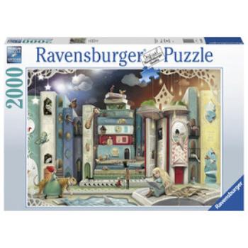 Puzzle 2000 db - Könyvek útja kép