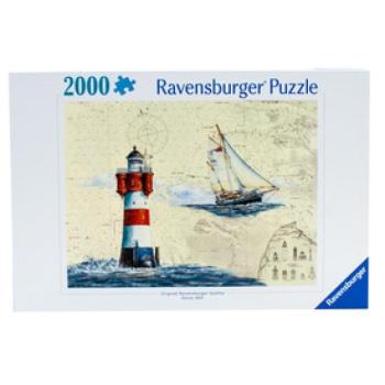 Puzzle 2000 db - Romantikus világítótorony kép