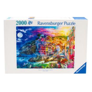Puzzle 2000 db - Színpompás Cinque Terre kép