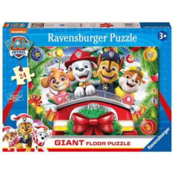Puzzle 24 db - Mancs Őrjárat karácsonya kép