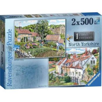 Puzzle 2x500 db - Kényelmes házikó no1 kép