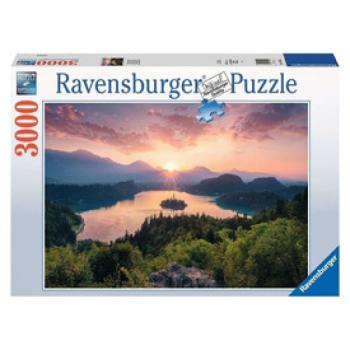 Puzzle 3000 db - Bled-i tó kép