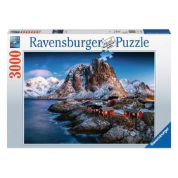 Puzzle 3000 db - Hamnoy, Lofoten kép