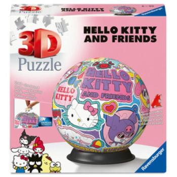 Puzzle 3D 72 db - Hello Kitty és barátai kép