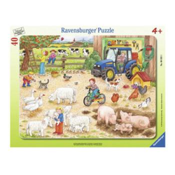Puzzle 40 db - A farmon kép
