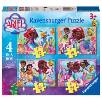 Puzzle 4in1 - Ariel kép