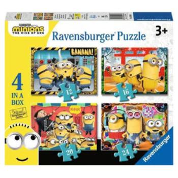 Puzzle 4in1 - Minyonok 2 kép