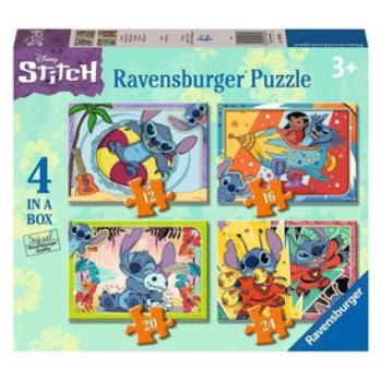 Puzzle 4in1 - Stitch kép