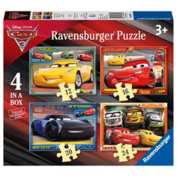 Puzzle 4in1 - Verdák 3 kép