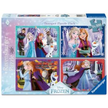 Puzzle 4x100 db - Frozen kép
