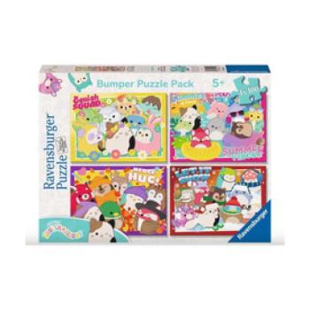 Puzzle 4x100 - Squishmallows kép
