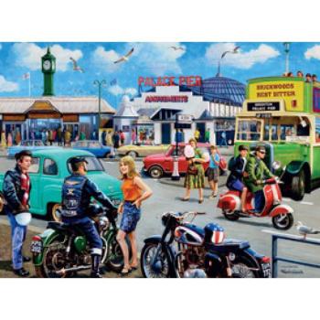 Puzzle 4x500 db - Boldog napok 2 kép