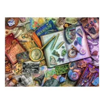 Puzzle 500 db - A régész asztala kép