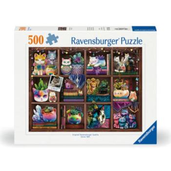 Puzzle 500 db - Cicamicák kép