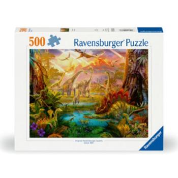 Puzzle 500 db - Dinoszauruszok országa kép