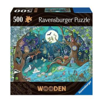 Puzzle 500 db - Fantázia erdő kép