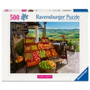 Puzzle 500 db - Gyümölcspiac, Horvátország kép