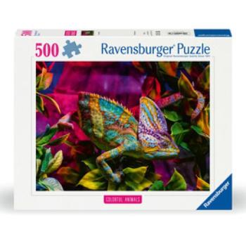 Puzzle 500 db - Kaméleon kép