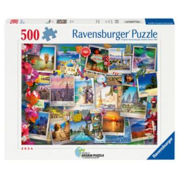 Puzzle 500 db - Képeslapok kép