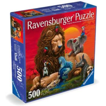 Puzzle 500 db - Oroszlákirály, remény kép