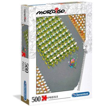 Puzzle 500 db-os - Felvonulás, Mordillo - Clementoni 35078 kép