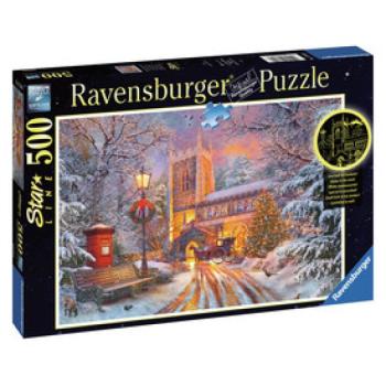 Puzzle 500 db - Ragyogó karácsony kép