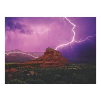 Puzzle 500 db - Rózsaszín villám kép