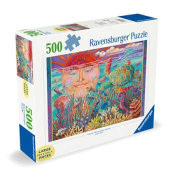 Puzzle 500 db - Tenger és nap kép