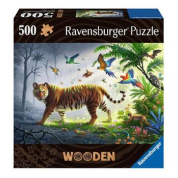 Puzzle 500 db - Tigris a dzsungelban kép